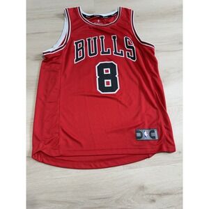 Fanatics Chicago Bulls Zach LaVine Red NBA Basketball Jersey Men's Size Medium